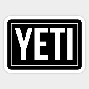 Yeti Sticker